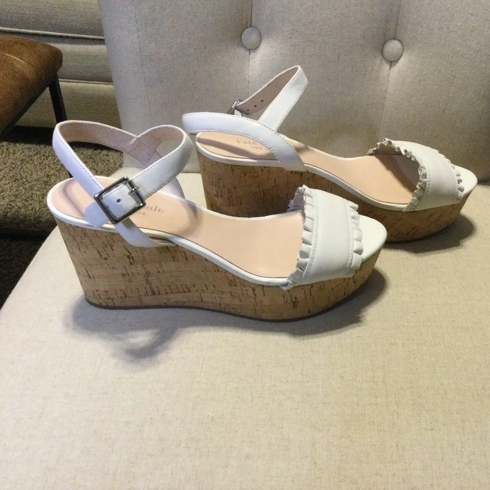 Kate Spade Wedge Sandals - Picture 1 of 1